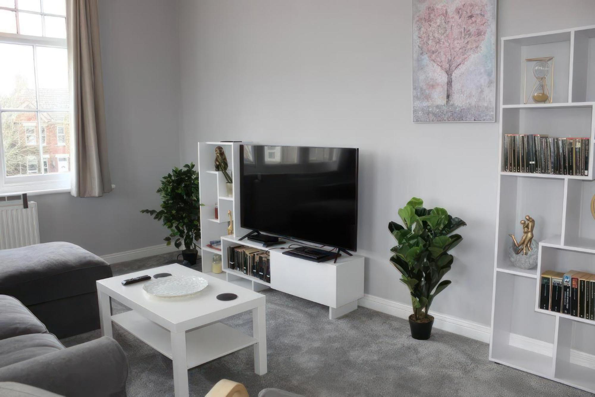 Lovely 2 Bed 2 Bath Flat With Free Parking 浦耳 外观 照片